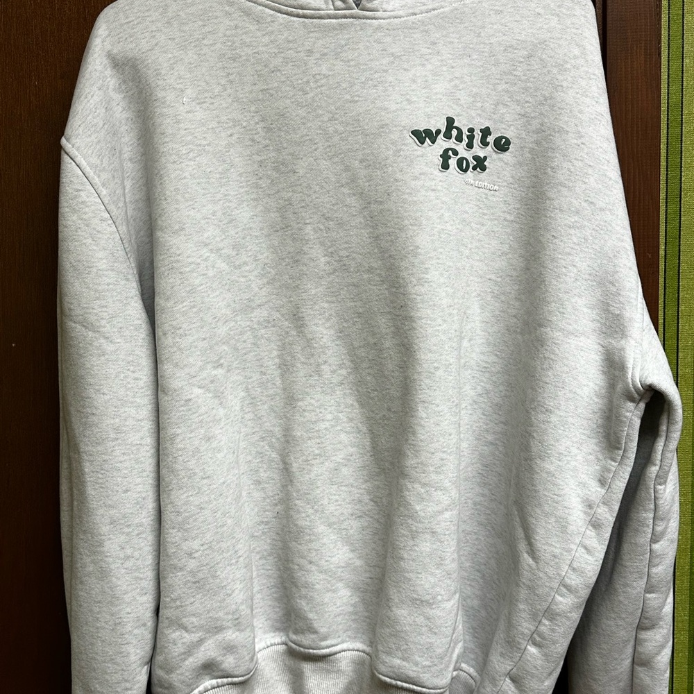 White Fox Gray Hoodie (Discontinued edition)